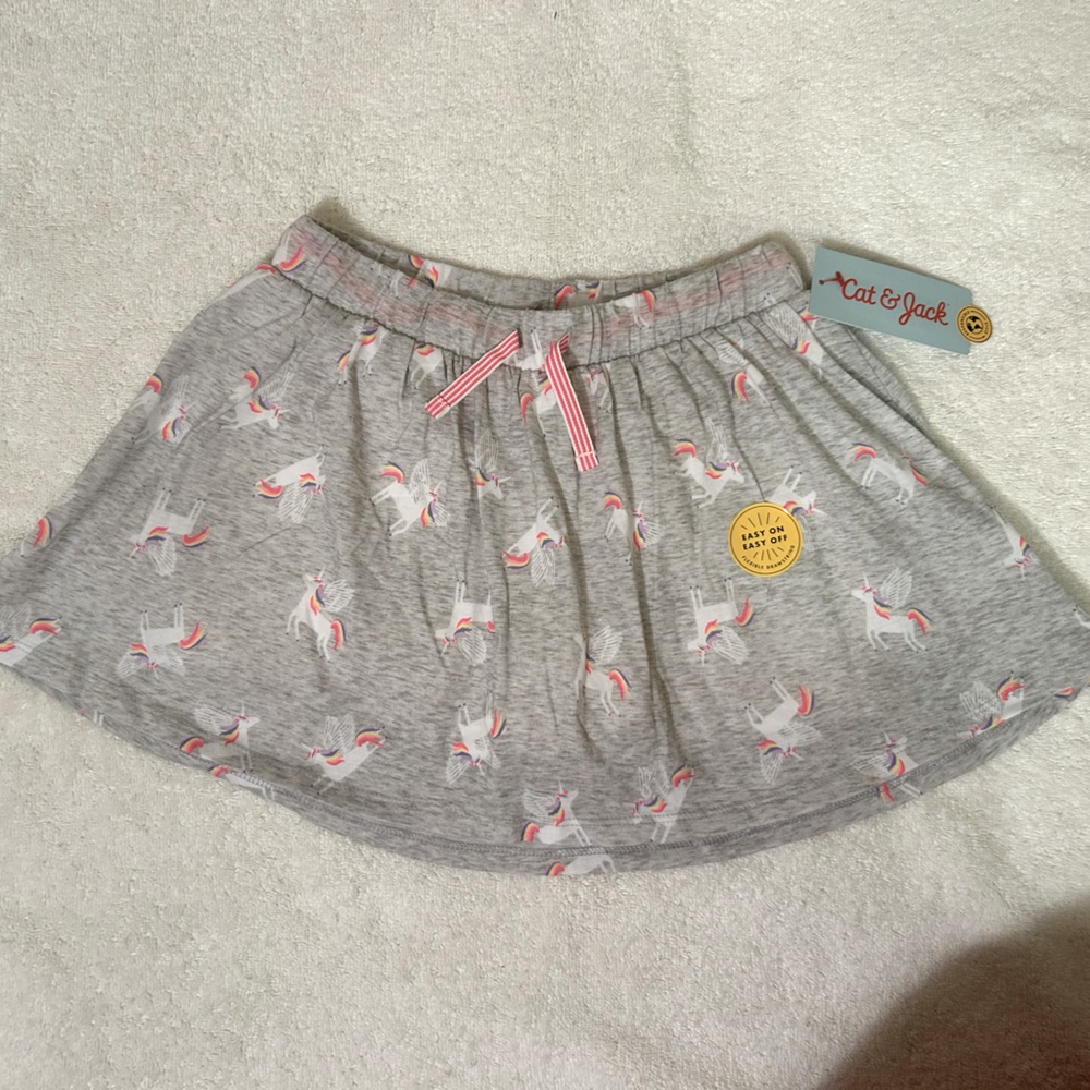Cat & Jack skirt with  shorts (kids) new with tag